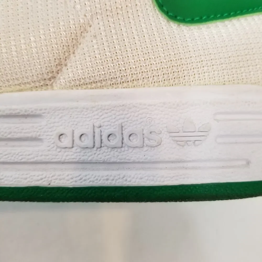 Adidas Men's Lifestyle Rod Laver White Green Size 8.5